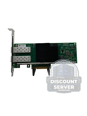 #ad Dell Intel X710 DA2 2x 10Gb SFP PCIe Adapter FH Y5M7N $80.99