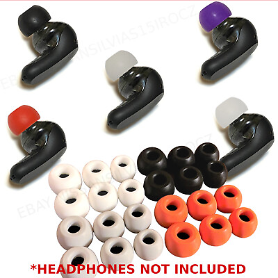 #ad Memory Foam For Skullcandy Rail or Rail ANC Headphones Foam Ear Tips Earbuds $17.95