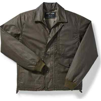 #ad #ad Filson Aberdeen Work Jacket 20076931 MADE IN USA Otter Olive Waxed Oil Dark CC $199.99