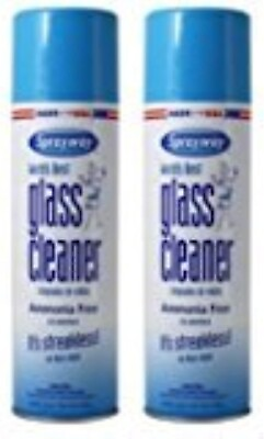 #ad Sprayway Glass Cleaner Aerosol Spray 19 Oz Pack of 2 $9.80