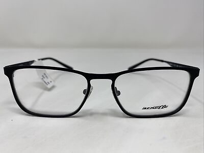 #ad Arnette WOOT S 6116 696 53 17 140 Black Plastic Full Rim Eyeglasses Frame 320 $50.00