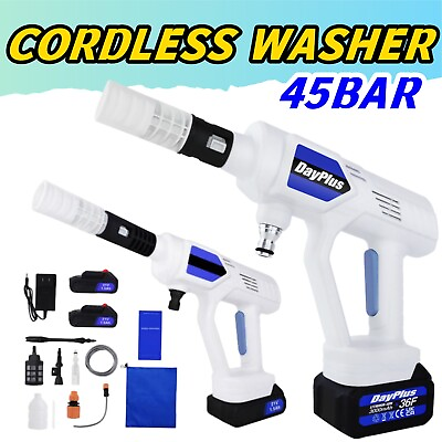 #ad #ad Cordless Pressure Washer Electric 1200W Power Jet Wash Patio Car Cleaner Tools $35.78