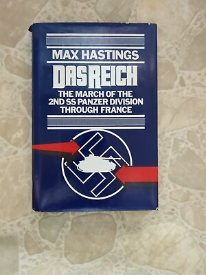 #ad German Military History: Das Reich 2nd SS Panzer Division Max Hastings JAW $9.63
