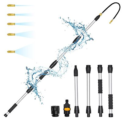 #ad Gutter Cleaning Tools from The Ground Gutter Cleaner with 4 Extension Wand M... $43.23