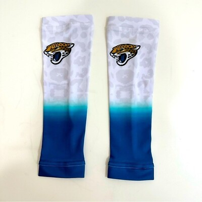 #ad Jacksonville Jaguars Kids UV Protection Cooling Arm Sleeves Youth S or L $9.00
