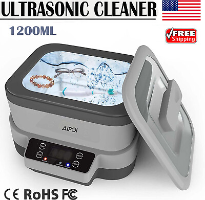 #ad 1200ml Ultrasonic Cleaner High Frequency cleaning for Denture Parts jewelry US $65.08