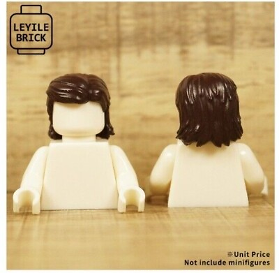 #ad Leyile Brick Custom Minifigure HAIR Pieces Pick Style Amazing Detail $2.20