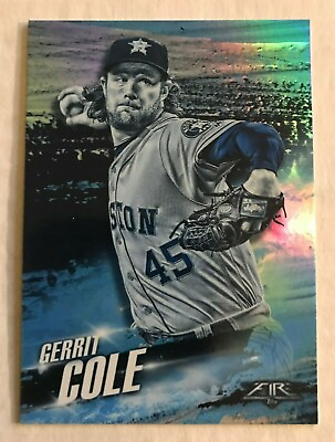 #ad 2018 Topps Fire Blue Hot Starts Insert Gerrit Cole HS 21 Astros Yankees $0.99
