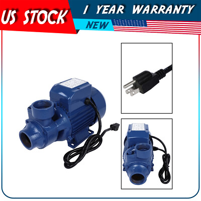 #ad Brand New 1HP CLEAR WATER PUMP ELECTRIC CLEAN WATER FARM POOL POND 3450 RPM $71.86