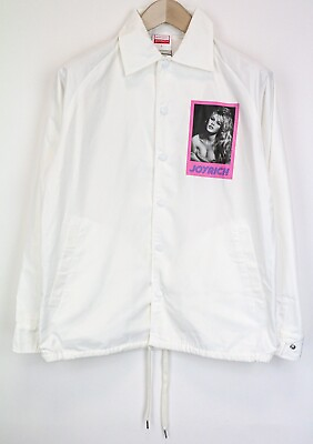 #ad JOYRICH Brigitte Bardot Men Jacket S Unisex Snaps Long Sleeve Lightweight Logo $40.63