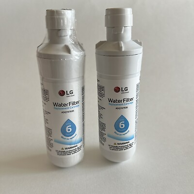 #ad 2 PACK Genuine LG Water Filter Replacement Cartridge LT1000P Unused Open Box $29.99