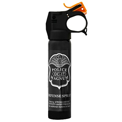 #ad Police Magnum pepper spray 5 ounce Fire Master Fogger Defense Safety Protection $19.95