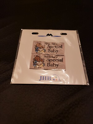 #ad Made Special For Baby By JHB Sew On Clothing Labels#06323 2 LABELS IN EACH PACK $4.50
