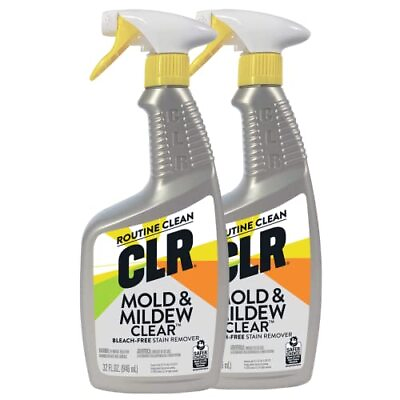 #ad CLR Mold amp; Mildew Clear Bleach Free Stain Remover Spray Works on Fabric Wood $15.99