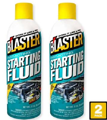 #ad 11 Oz. Fast acting Engine Starting Fluid Spray for Car Chainsaw Edgers $9.49