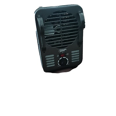 #ad Power Zone 1500W Mini Milk House Heater Adjustable Thermostat Workshop Garage $35.00