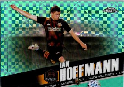 #ad 2022 Topps Chrome MLS #91 Ian Hoffmann Aqua X Fractor # 299 $3.99
