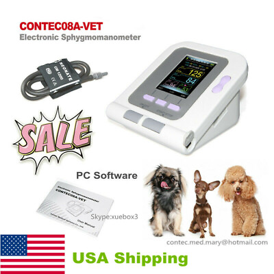 #ad Veterinary Electronic Sphygmomanometer blood pressure monitorcontec08a vet Dog $59.99