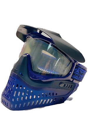 #ad NEW JT ProFlex Paintball Mask Ice Series Blue w Clear Thermal Lens. $119.95