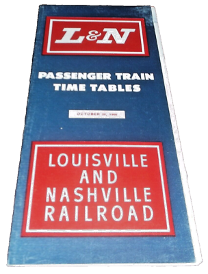 #ad OCTOBER 1966 Lamp;N LOUISVILLE AND NASHVILLE SYSTEM PUBLIC TIMETABLE $25.00