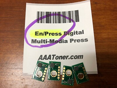 4 x Reset Chips for Xante EnPress Digital Multi Media Press Refill Enpress #ad #ad $32.00