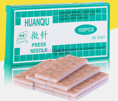 #ad Huanqiu Acupuncture intradermal Tack Ear Press Needles 100 pcs box $42.28