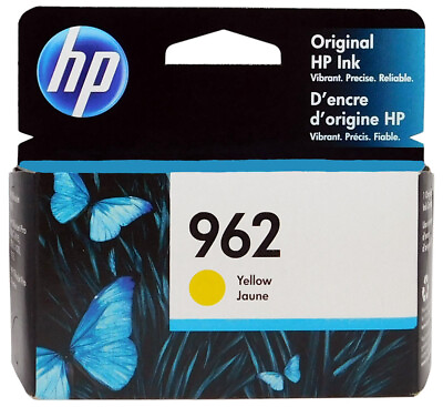 #ad HP 962 3HZ98AN Yellow Ink Cartridge New Genuine $5.99