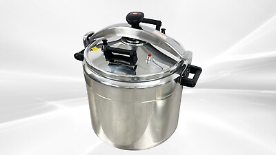 #ad NEW 60 QT Commercial Aluminum High Capacity Pressure Cooker Kettle Cooking $640.00