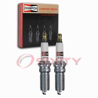 #ad #ad 2 pc Champion Iridium 9300 Spark Plugs for RES12WYPB4 5476 Ignition Wire is $16.38