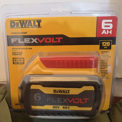 #ad DEWALT DCB606 FLEXVOLT 20V 6.0Ah Lithium Ion Battery 1 PCS NEW $94.00
