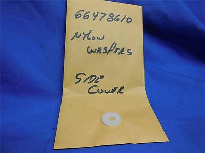 #ad Moto Guzzi 66478610 Nylon washer under body panel and side cover screw h MG447 $1.00