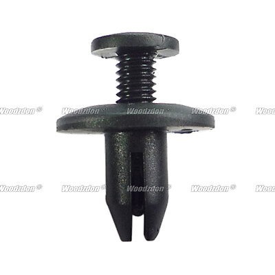 #ad 25 Push Type Clip Retainer Fastener 6mm Hole Fits For Nissan For Honda For Isuzu $8.10