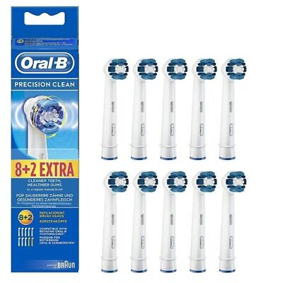 #ad #ad Oral B Precision Clean Replacement Brush Heads Pack of 10 Hot $17.99