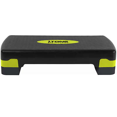 #ad Aerobic Step Platform Black and Yellow New $25.83