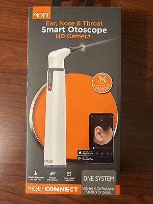 #ad Mobi Connect Smart WIFI Otoscope For Ears NoseThroat With HD Camera New In Box $19.99