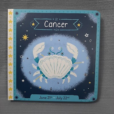 #ad Cancer My Stars Children#x27;s Zodiac Signs Board Book New $4.79