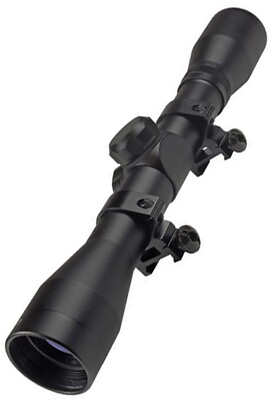 #ad #ad 22 rifle Scope Ruger 10 22 4x32 Truglo 17hmr 22 magnum 22 caliber with mounts $49.75