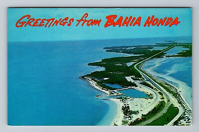 #ad Bahia Honda FL Florida Aerial Bahia Honda In Florida Keys Vintage Postcard $7.99