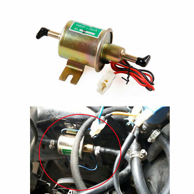 For HEP 02A Gas Diesel Fuel Pump Inline Low Pressure 24V Electric Fuel Pump $19.88