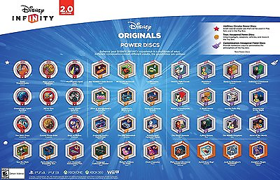 #ad Disney Infinity 2.0 Originals Power Discs Complete Your Set Lot Choose all Need $2.97