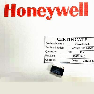#ad ZM501 Honeywell Door Safety Switch Microwave Range Washer 250VDC new $8.00