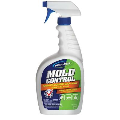 #ad Concrobium 32 oz. Mold Control Mildew Remover Cleaner Colorless Odorless Liquid $61.84