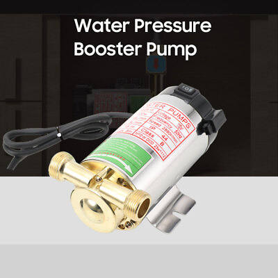 #ad 100W Auto Household Boost Pump Pressure Water Pump For Shower Washing $38.99