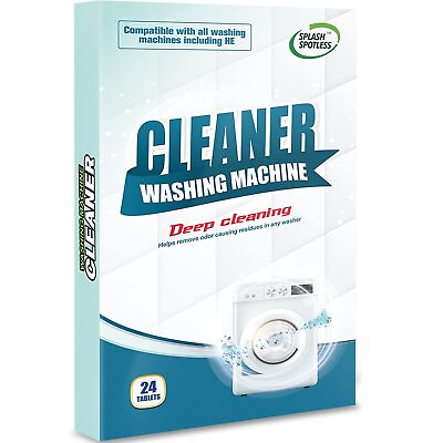 #ad Splash Spotless Washing Machine Cleaner Deep Cleaning for HE Top Load Washers an $25.49