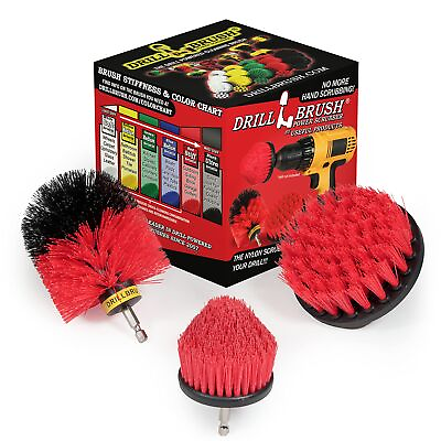 #ad Drill Brush Power Scrubber by Useful Products Wood Cleaner Concrete Clean... $29.86