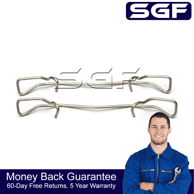 #ad SGF New Fits Focus Mk2 2.5 Petrol 2x Brake Pad Retaining Spring Clips Front Re GBP 5.16