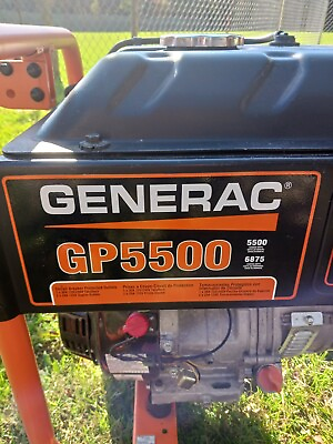 #ad Generator  Generac GP5500 Portable Powered Excellent Condition $250.00