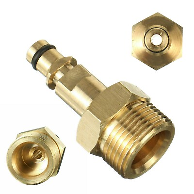#ad M22 Adapter High Pressure Washer Hose Pipe Quick Connector Convert Garden Tools $8.36