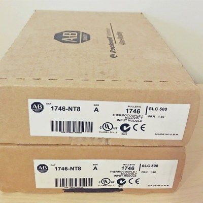 #ad 1 PCS Factory Sealed AB 1746 NT8 SER A SLC 500 Thermocouple Input Module 1746NT8 $739.00