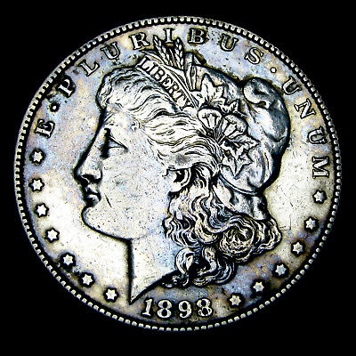 #ad 1898 S Morgan Dollar Silver Stunning Details Coin #CB989 $99.00